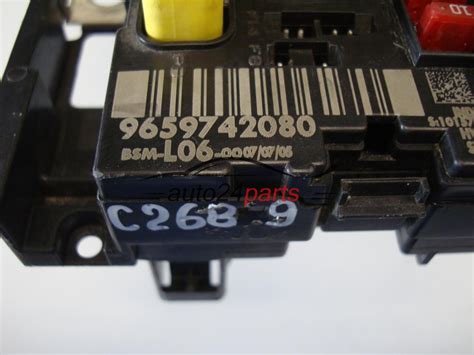 Comfort Control Module Bsm Citroen Peugeot Bsm L