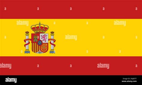 Vector De La Bandera Española Imagen Vector De Stock Alamy