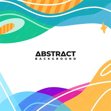 Premium Vector Abstract Backgrounds Various Colorful Shapes Lines