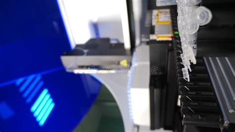 automated analysis machine   laboratory vertical footage human