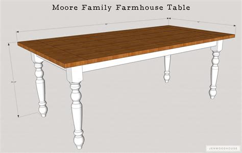 DIY Farmhouse Dining Table