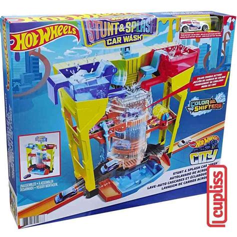 Jual Mattel Hot Wheels Grw Stunt Splash Car Wash Playset Di Seller Cupliss Official Store