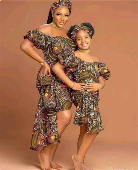 Must Have African Matching Mother And Daughter Set I Wear African