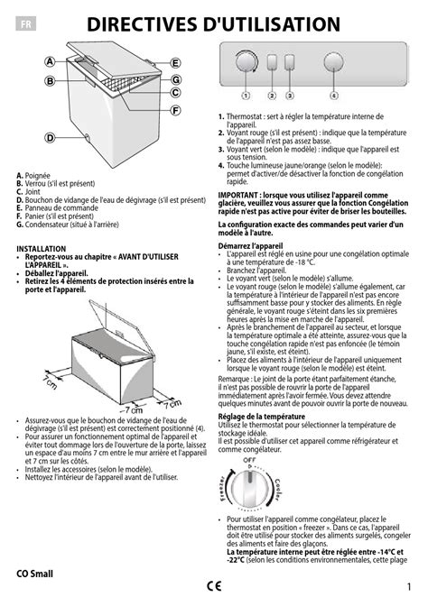 Notice congélateur INDESIT OS 1A 100 2 Trouver une solution à un