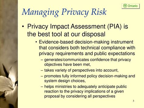 PPT The Privacy Impact Assessment Guidelines PowerPoint Presentation