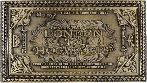 Amazon Fanattik Harry Potter Hogwarts Express Train Ticket Limited