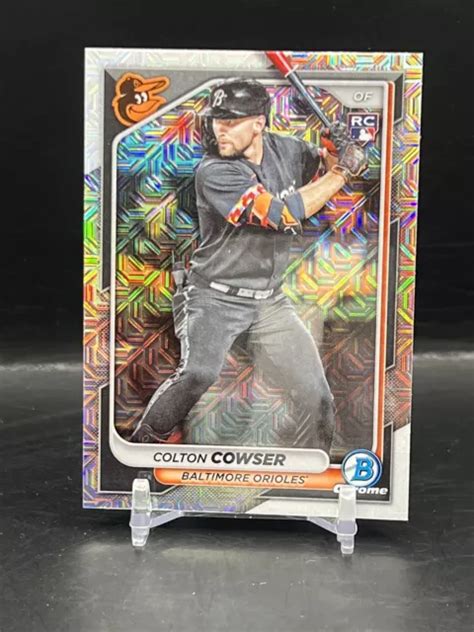 Colton Cowser Bowman Chrome M Ga Bo Te R Fracteur Mojo Recrue Rc