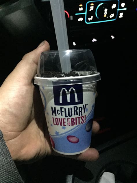 oreo mcflurry snack size