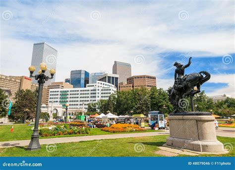 Civic Center Park In Downtown Denver Editorial Photo Image Of District Bridget 48079046