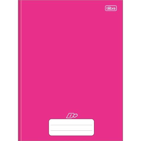 Caderno Brochura Capa Dura Universitário D Rosa 96Fls Tilibra 317357