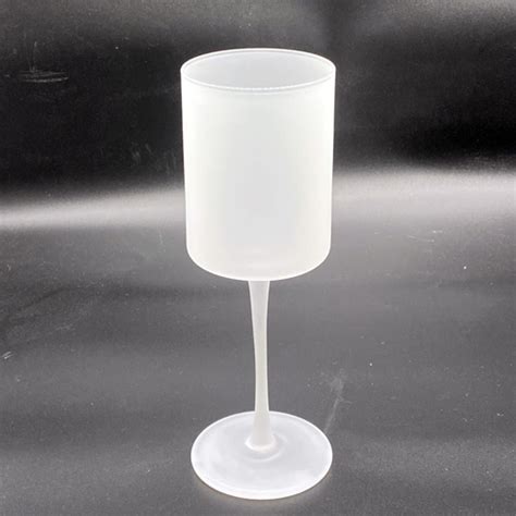 Blank Frosted Sublimation Wine Glass Transfer Heat Pressing Discount