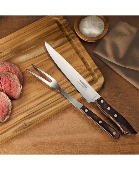 Tramontina 3 Piece Carving Knife Set And Cutting Board Macys