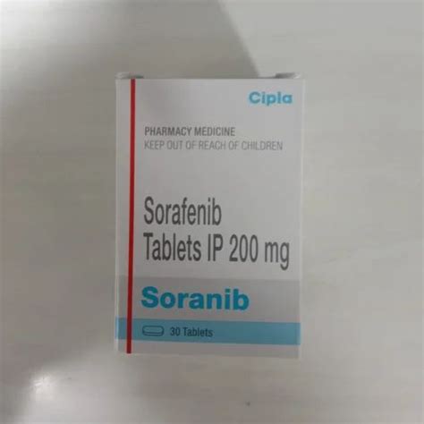 Soranib Sorafenib Tablet Cipla 1x120 Tab At Rs 4700bottle In New