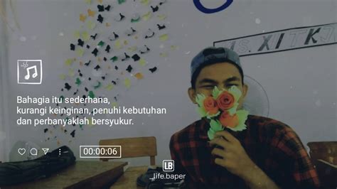 Story Wa Bahagia Itu Sederhana Youtube