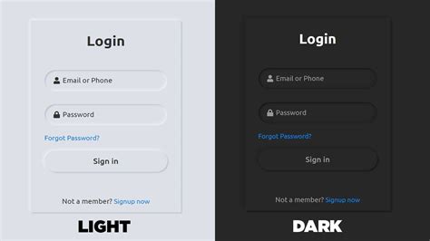 Create Neumorphism Login Form Ui Design Using Html And Css By Shantanu