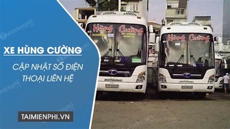 Thông Tin Bến Xe Hùng Cường Sài Gòn An Giang Đồng Tháp Địa Chỉ Số