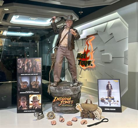 Hot Toys MMS Indiana Jones And The Dial Of Destiny Indiana Jones Deluxe Version