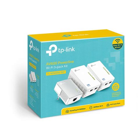 Adaptadores De Red A Corriente Wi Fi Av Tp Link Tl Wpa T Kit