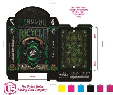 Tuck Box Design From Cthulhu The Great Old One Elder Sign Edition