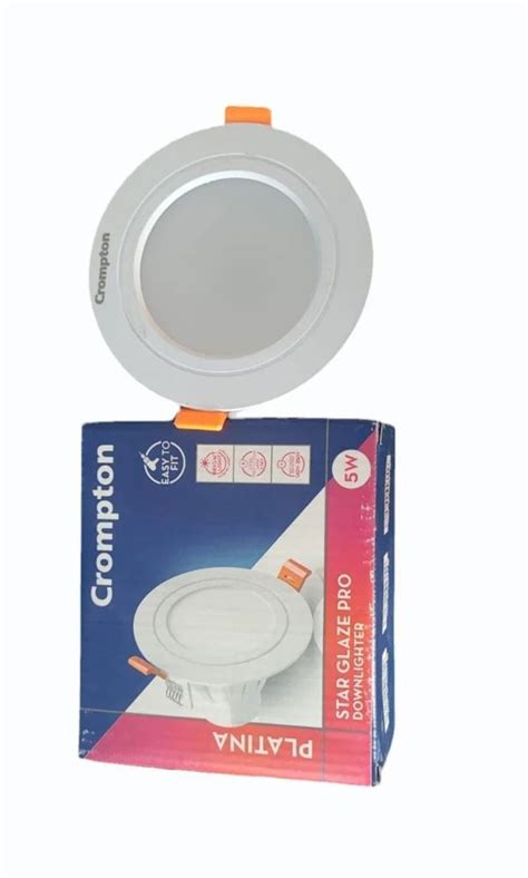 Crompton Star Glaze Pro Downlight At Rs 160 Box LED Downlight In Sas