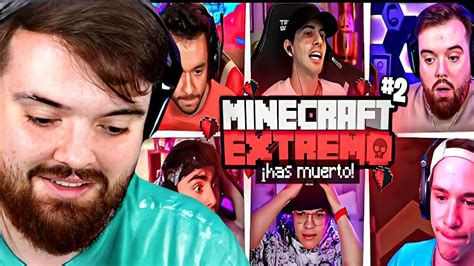 Ibai Reacciona A Todas Las Muertes Del D A De Minecraft Extremo