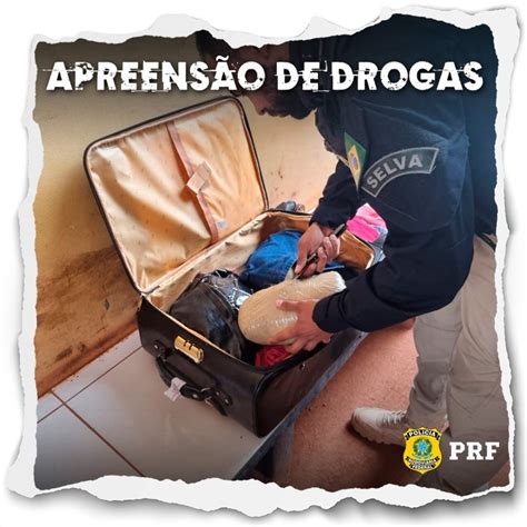 Prf Apreende 3 Kg De Skunk E 285 Kg De Cocaína Que Eram Transportados