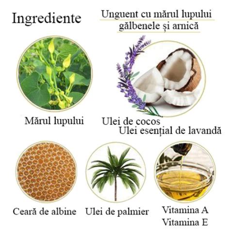 Unguent Cu Marul Lupului Galbenele Si Arnica 100 Natural 45 Ml