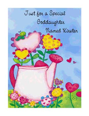 "Special Goddaughter" | Birthday Printable Card | Blue Mountain eCards