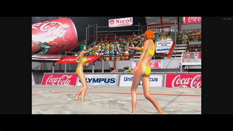 NGC Beach Spikers World Tour Mode Coca Cola Stage Playthrough Queen