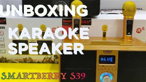 Karaoke Speaker Smartberry S Speaker Best Karaoke Speaker Dual Mic