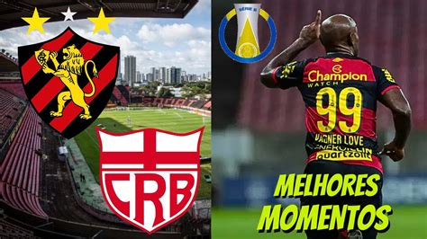 Sport X Crb Melhores Momentos Youtube