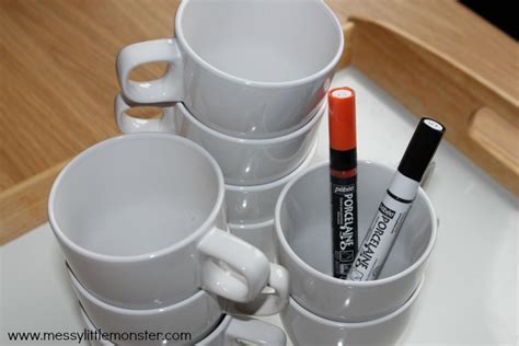 Make Your Own Diy Snowman Mug Messy Little Monster