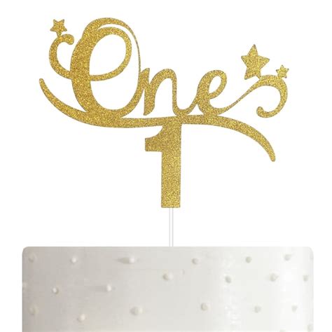 One Cake Topper 1st Birthday Cake Topper First Birthday Cake Etsy Israel