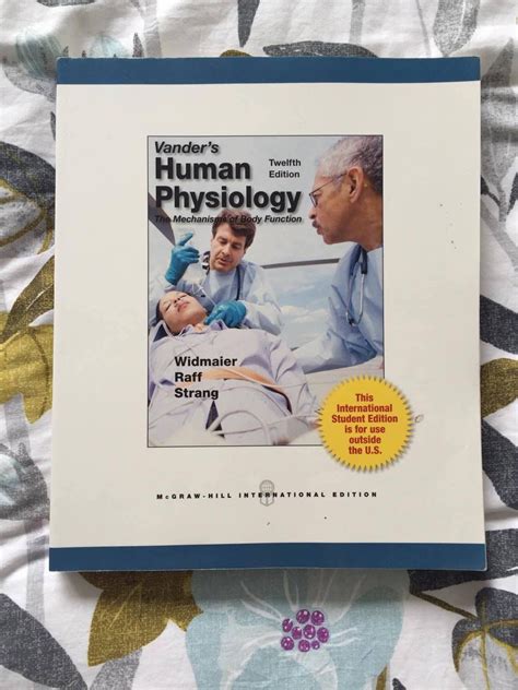 Buy Vander S Human Physiology The Mechanisms Of Body Function Book