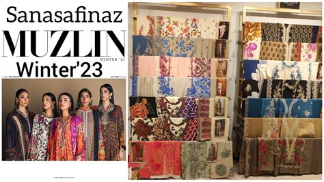 Sanasafinaz Explore The Allure Of Muzlin Winter Newly Launch Winter