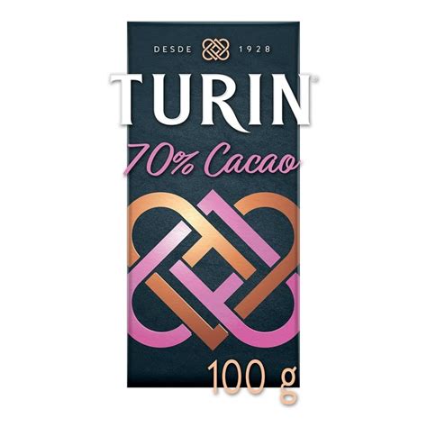 Chocolate Amargo Turin 70 Cacao 100 G Walmart