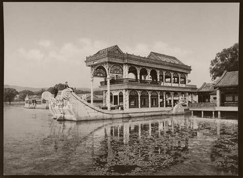 Vintage Historic Bandw Photos Of Peking China 19th Century