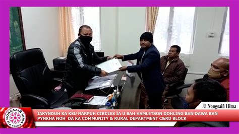 KYNDUH KA KSU NARPUH ÏA U BAH HAMLETSON BAN DAWA PYNKHA DAKA COMMUNITY