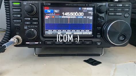 Icom ic 9700 Распаковка первое впечатление YouTube