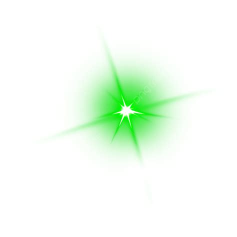 Elemento De Efecto De Luz Verde Brillante Png Dibujos Verde Brillar