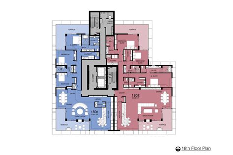 Penthouse Floor Plans The Thomas George