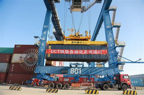 Dalian Port Opens New Mode Of Automated Operation Of Container Yards