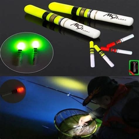 Flotteur de pêche électrique LED bâton lumineux matériel de pêche