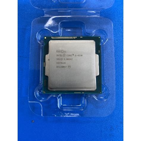 英特爾intel I5 4590 Cpu 1150腳位 賣場保固14天 蝦皮購物