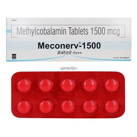 Methylcobalamin Mcg Tablet X At Rs Stripe In Surat Id