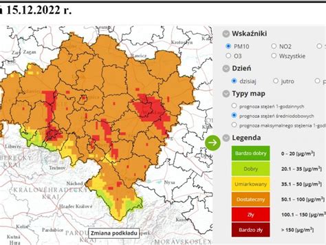 Uwaga Dzi W Powietrzu Du O Szkodliwego Py U