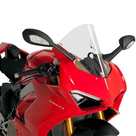 Ducati Panigale V2 V4 18 21 Puig R Racer Screen Clear FREE UK