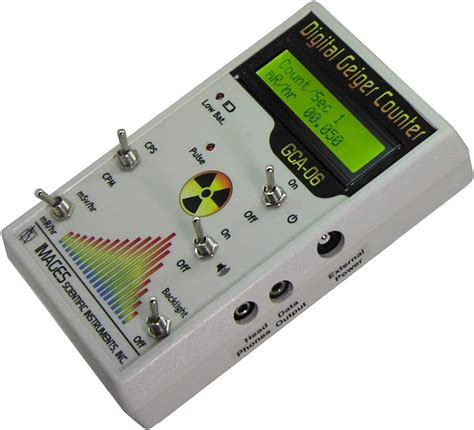 Gca Professional Digital Geiger Counter Radiation Monitor With