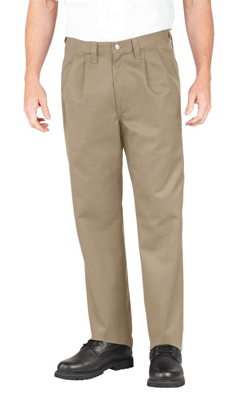 Dickies Mens Industrial Pleated Front Comfort Waist Pant