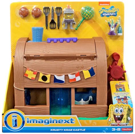 Fisher Price Spongebob Squarepants Imaginext Krusty Krab Kastle Set